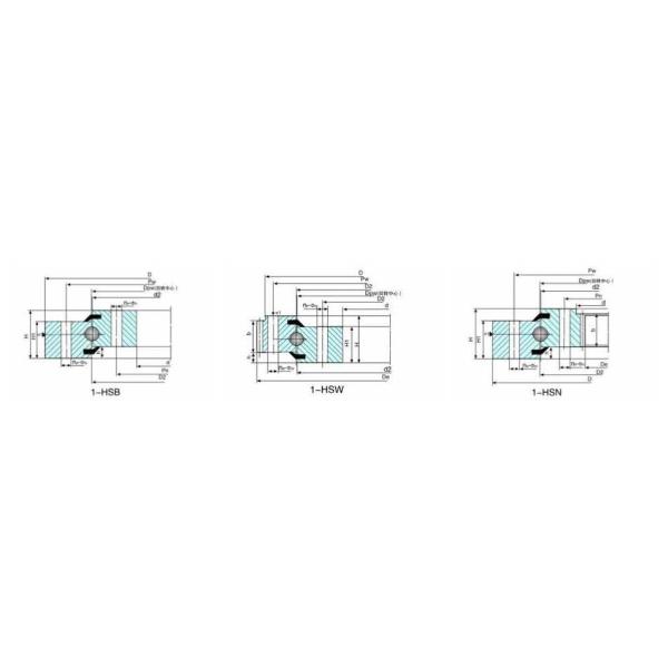 4 Point Contact Thin Section Bearing Small slewing bearing 013.25.315 Internal Gear DL