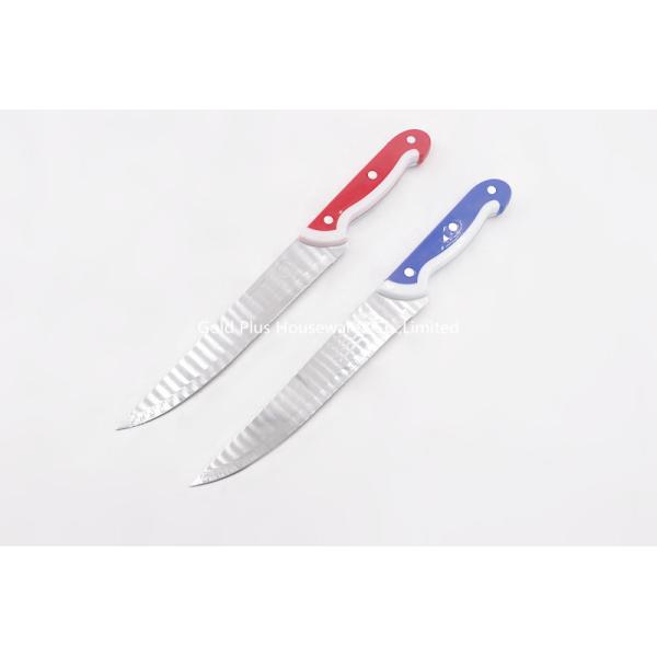Amazon hot selling custom steak knives high hardness stainless steel knife with plastic handle