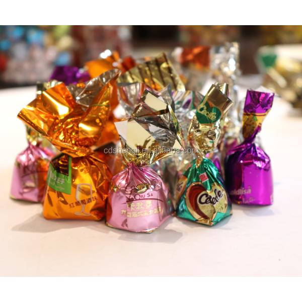 Top Twist Chocolate Wrapping Machine with Automatic Function and Foil Packaging Type