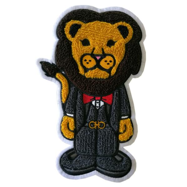 Carton Animal PMS Chenille Letters And Patches For Clothes