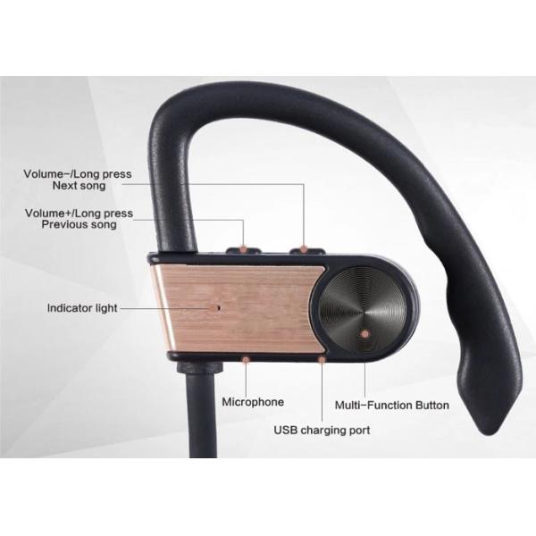 CSR8635 Wireless Workout Earbuds , Wireless Smart Sports Stereo Earphones