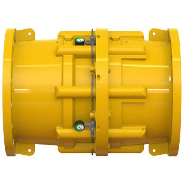 Flip Flap Valve Marine Breakaway Coupling SS304 / SS316 para mangueiras de transferência