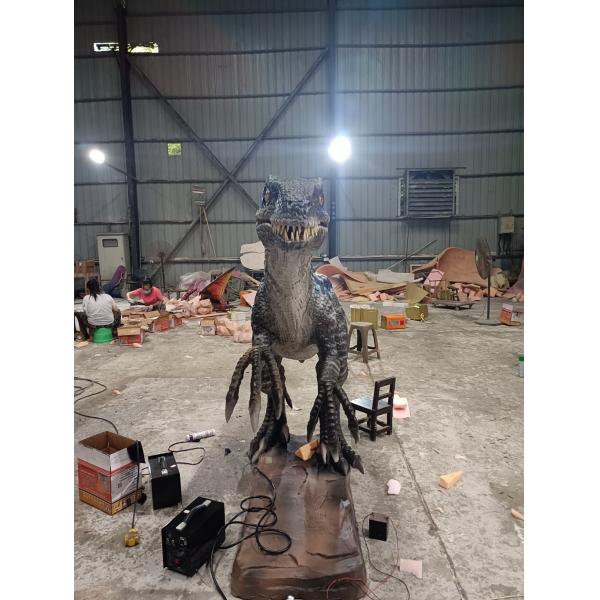 Parcs réalistes Animatronique Dinosaure Raptor