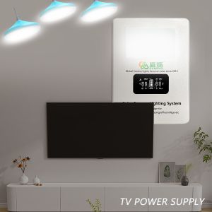 Groupe électrogène solaire portatif du lithium Lifepo4 de système énergétique de panneau solaire de 40W/60W 16V