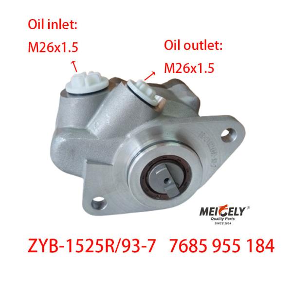 Stock ZYB-1525R/93-7 Power Steering Pump OE 7685 955 184 For MAN