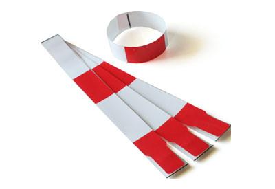 Paper UHF smart wristbandFor Timing System,RFID chip smart barcelet for running