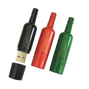 O flash bonito de USB conduz o usb da garrafa dos desenhos animados
