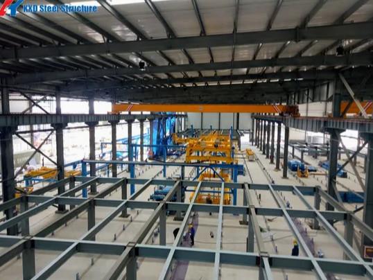 Prefabricated Frame Steel Structure EPS Sandwich Panel Workshop Buildings