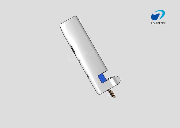 3.0 USB connector 4PIN AF SMT  BLUE BOTH SIDES FIXED PIN IS STRAIGHT FOOT Gold-Plated