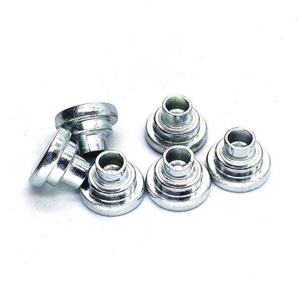 Step semi-hollow rivet, shelf rivet