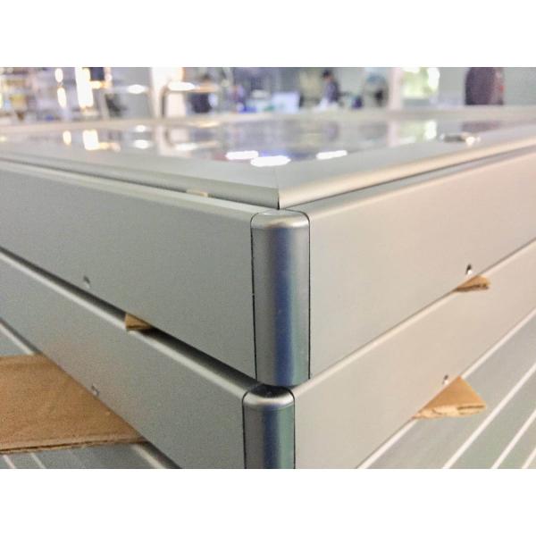 Outdoor Waterproof Lockable Aluminum Frame Door Open Cork Billboard Case