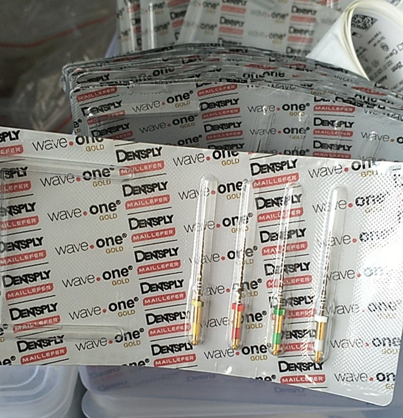 Файлы волны золота Waveone Endo роторные один сортированный канал корня файлов профиля Endodontic