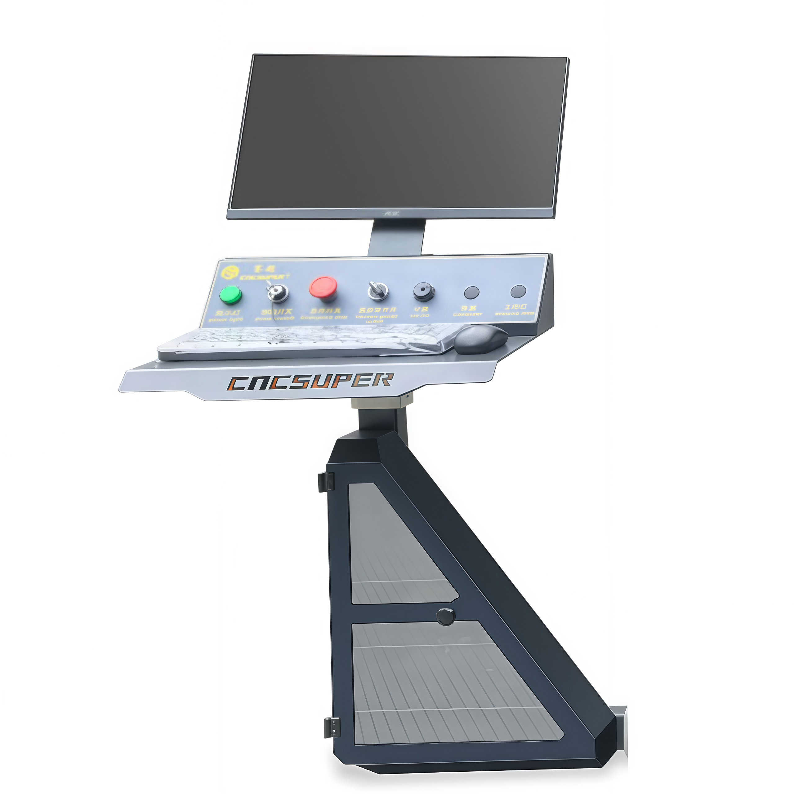 Bridge Type Mold Metal CNC Router For Aluminum Copper 5.5KW
