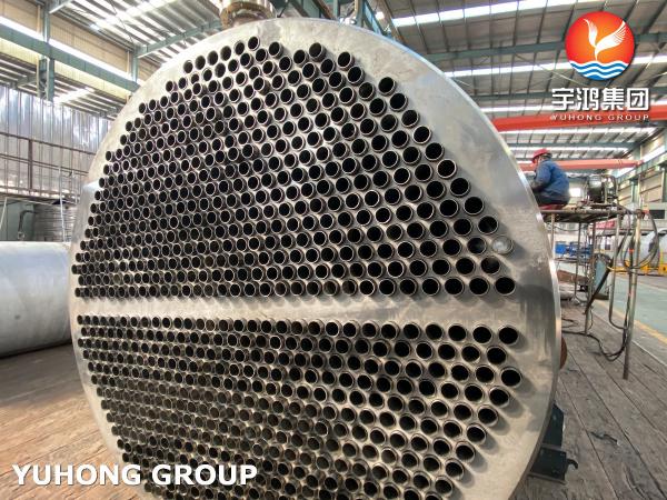ASTM EN Heat Exchanger Parts Tube sheet Botton Head Shell