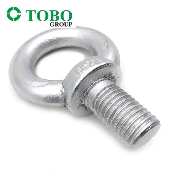 Lightweight Zinc Plated Eye Bolts Nuts Ideal for Industrial Applications