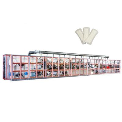 Máquina de emenda 700pcs/min do guardanapo sanitário da velocidade estável da produção auto