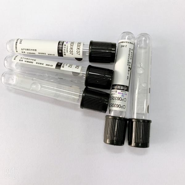 Laboratory Test PE  Blood Sample Collection Tubes  Excellent Performance Additive