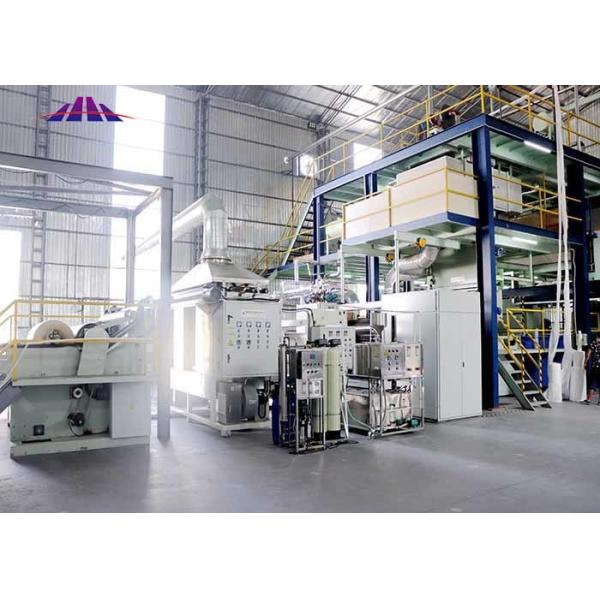 Customized Non Woven Cloth Making Machine 100gsm 3200mm