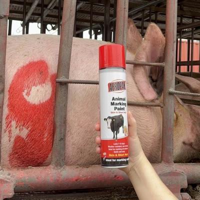 Aeropak Long Lasting Livestock Marking Paint Marker Paint For Cattle And Pigs