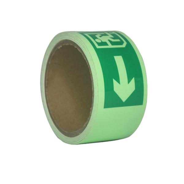 Eco-Friendly Self Adhesive Luminous PVC Film Roll in Green/Blue/Yellow 1.24M*45