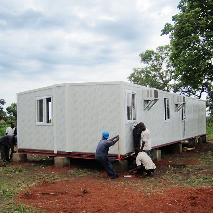 Виллы энергосберегающей доступной Prefab виллы стальной структуры дома полуфабрикат