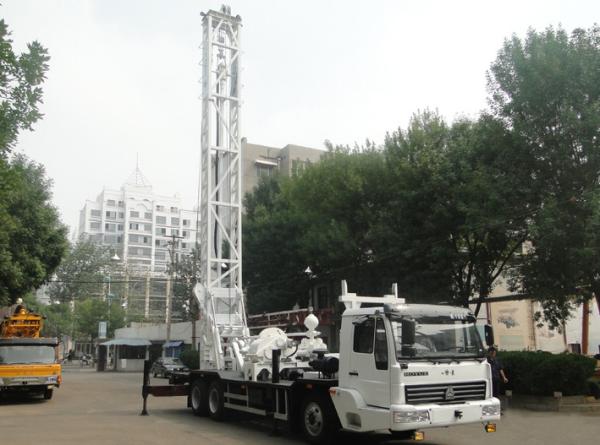BZC350ACZ Truck Mounted Water Well Drilling Rig Depth 300M Drilling Hole Diameter 500MM