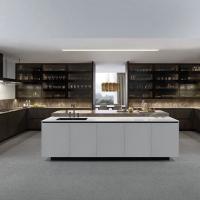 Armoires de cuisine en bois sur mesure Commerce Cuisines complètes modernes équipées Unités de conception
