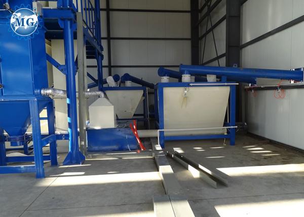 Economia de energia automática completa da eficiência elevada da planta do almofariz da mistura seca da planta da mistura seca