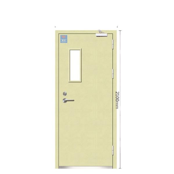 Swing Open 1.5 Hour Galvanized Steel Fire Exit Doors