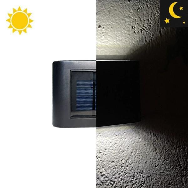 Step Staircase Deck Garden Landscape Led Solar Light with 50000 Hours Working Time