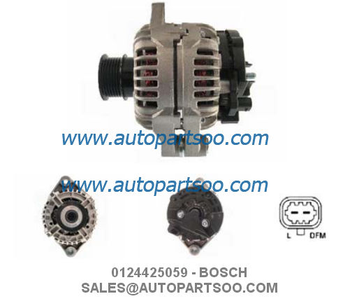 0123310010 0986039300 - BOSCH Alternator 12V 80A Alternadores