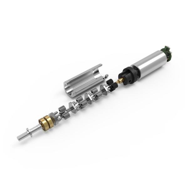 Low Noise Metal Gear Motor Dia 6mm 181rpm 330gf Cm Planetary Gearbox Micro Stepper Motor
