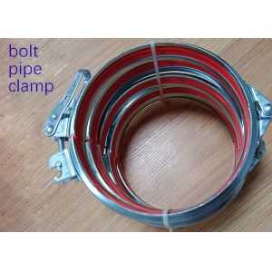 струбцина трубы быстрого выпуска фланца вентиляции болта 80mm с кольцом уплотнения