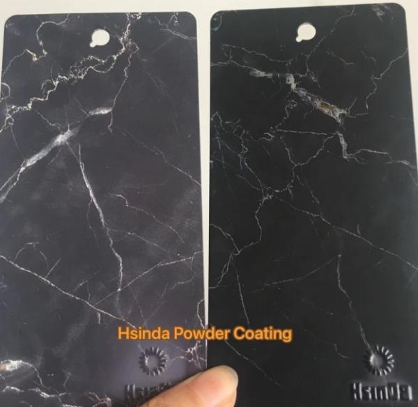 Marble Effect Powder Coating Paint Scratch Resistant for Metal Surface