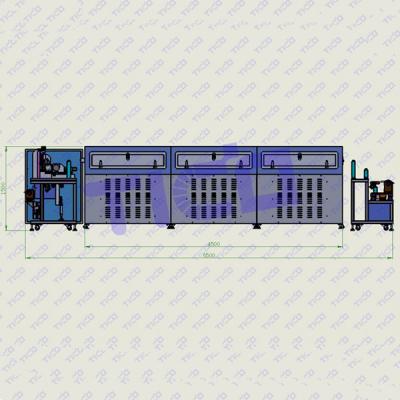 Transfer Film Battery Coating Machine Continuous Roll To Roll 3PH 380V 50Hz
