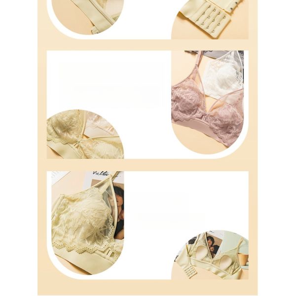 High Quality Cheap Price Seamless Women Bra Lace Design Sexy Wire-Free Adjusted Straps Women Lace Bra Underwear