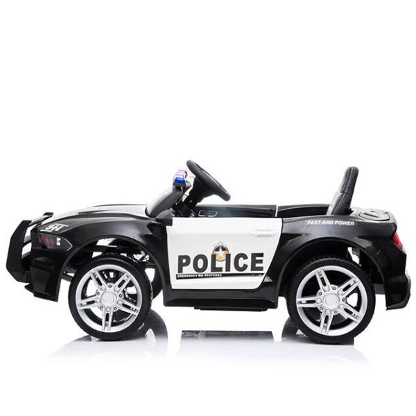 12V Electric Police Car for Kids Age Range 2-4 Years With Remote Control Warning Light and Megaphone 2023