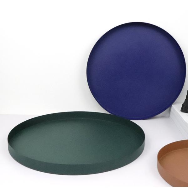 Homemade Personalized OD30cm Round Metal Jewelry Tray