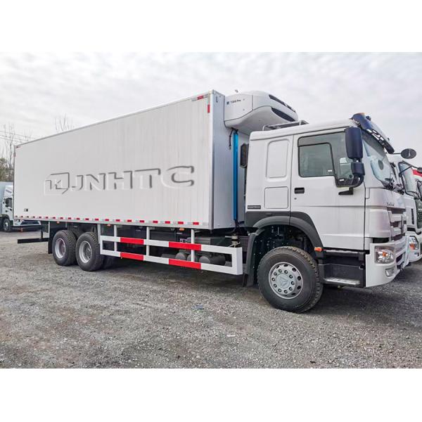 Тележка контейнеров для перевозок 6x4 холодильника Sinotruk Howo Refrigerated 20 тонн