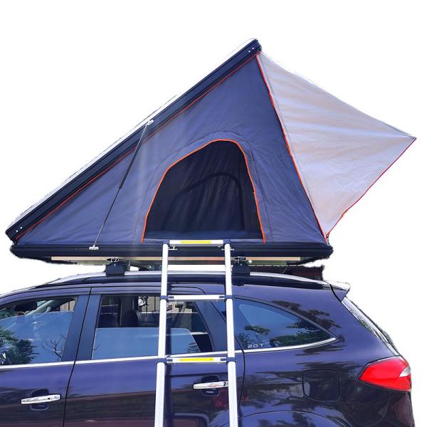 OEM Manufacturer Wholesale Aluminum Hard Shell Car Roof Tent With Ladder Quick Automatic Opening