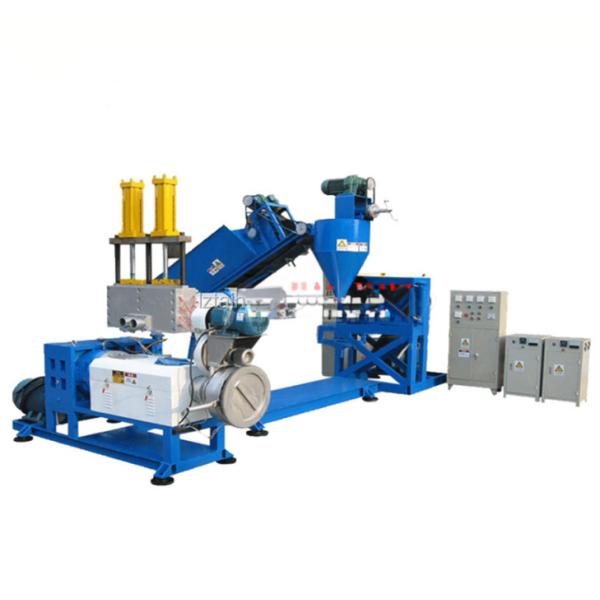 PP PE ABS Biodegradable Plastic Granules Making Machine with Single Screw Design