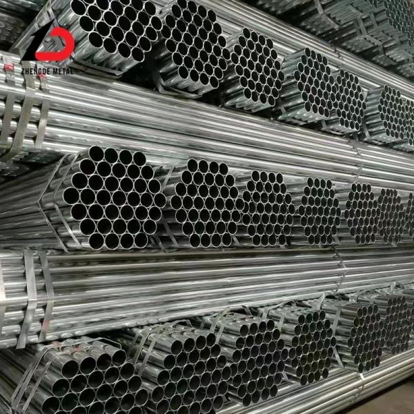 Round Galvanized Pipe 10 Ft ASTM St37 12cr1MOV Hot Dipped Steel Pipe