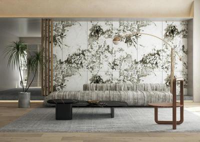 900x1800mm Gray Polished Glazed Porcelain Tile for Indoor Floor