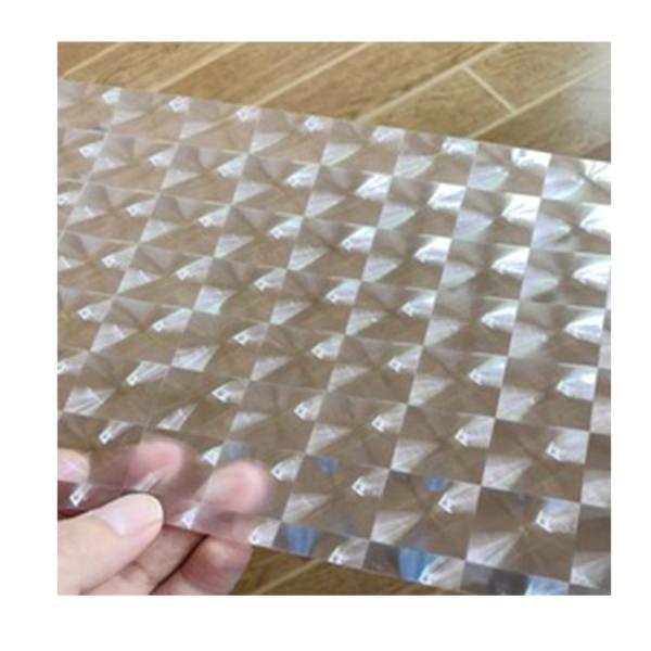 Customizable Transparent 3D Lens Film In Plastic Film With Blow Molding Processing