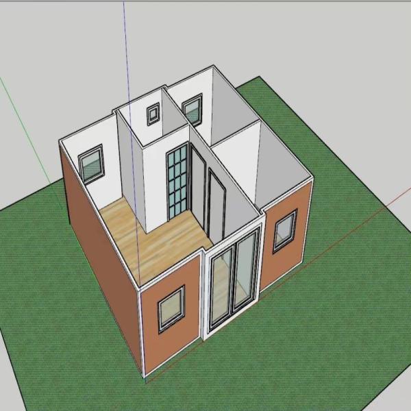 Expandable 3 Bedrooms Luxury Tiny Ready Villas Home Modern Assemble Mobile Prefab House