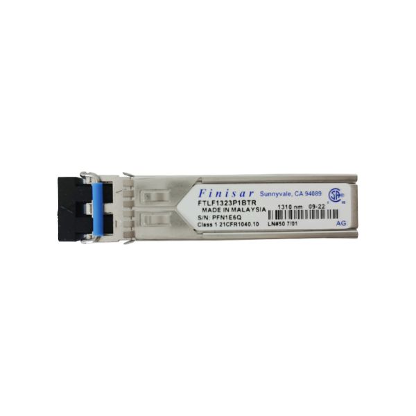 Émetteur-récepteur SFP Finisar FTLF1323P1BTR 1310 nm avec connecteur LC, émetteur VCSEL et récepteur PIN