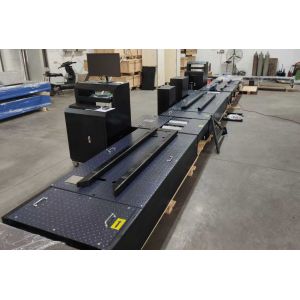 2 wheels motorcycles Centralized testing line brake roller tester axle load speedometer clamping wheel alignment headlight tester n