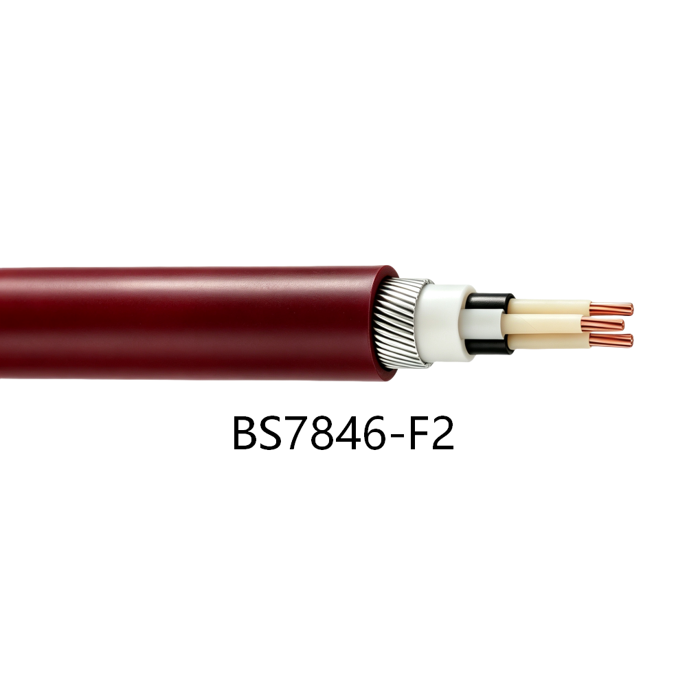 BS7846-F2 BS 7846 Armoured Fire Resistant Cable For Transportation Facilities And Fire Pumps