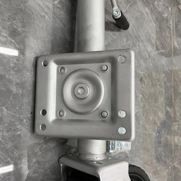 2500lbs 14'' Lift Marine Swivel Trailer Jack With 4'' × 8'' Wheel