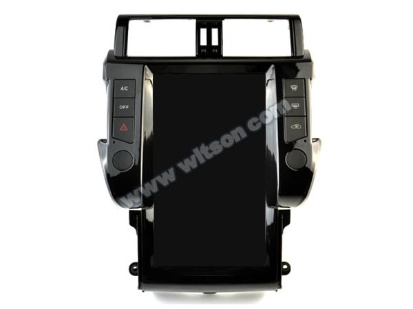 13,6 da” telas verticais de Tesla Android tela para o Toyota Land Cruiser Prado 2011-2017